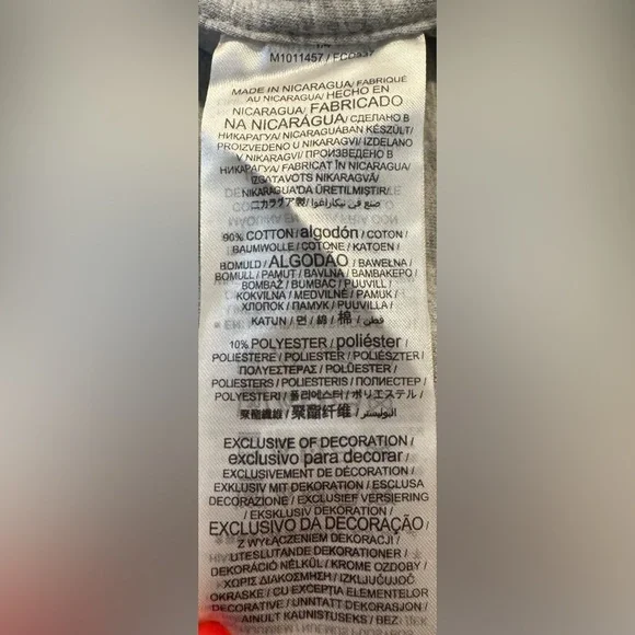 Vintage Gray University of Oregon Long Sleeve Shirt - Picture 7 of 7